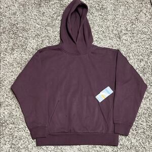 Zella Ultra Cozy Pullover Hoodie Nordstrom Size small Plum women’s